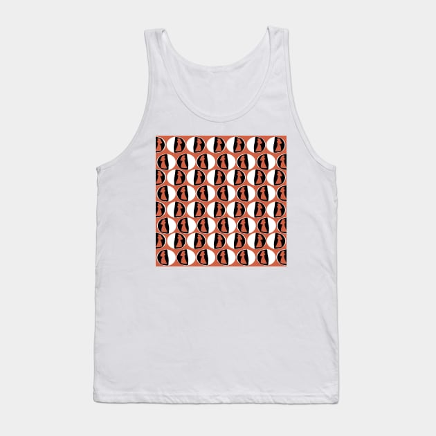 Pierre Cardin Orange Tank Top by caligrafica